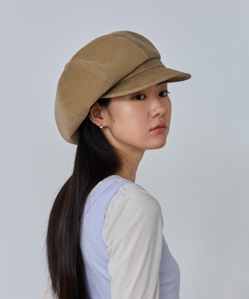 OVERRIDE(オーバーライド)の「OVERRIDE OGC CORD BIG CASQUETTE SG / オーバーライド(キャスケット・レディース・ラベンダー/ブラック/ブラウン・58cm)」の19枚目の写真