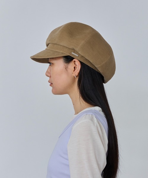 OVERRIDE(オーバーライド)の「OVERRIDE OGC CORD BIG CASQUETTE SG / オーバーライド(キャスケット・レディース・ラベンダー/ブラック/ブラウン・58cm)」の20枚目の写真