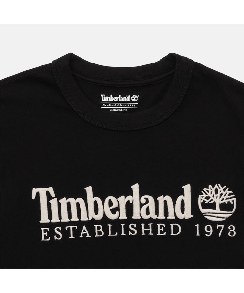 Timberland(ティンバーランド)の「長袖 ヘビーウェイト Tシャツ メンズ(Tシャツ/カットソー・メンズ・ブラック・LARGE/MEDIUM/SMALL/X-LARGE/X-SMALL/XX-LARGE)」の3枚目の写真