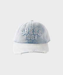 GUESS/ WASHED CAP / MQ1A1051,MQ1A1051MBL 倿