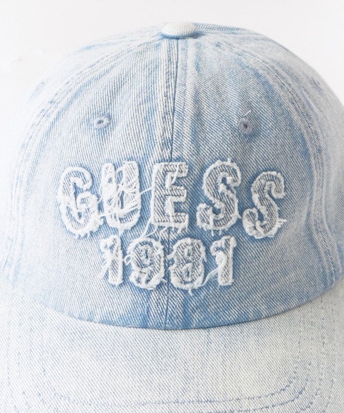 Guess（ゲス）の「GUESS/ WASHED CAP / MQ1A1051,MQ1A1051MBL 夏服（キャップ・メンズ・ライトブルー・ONE SIZE）」の10枚目の写真