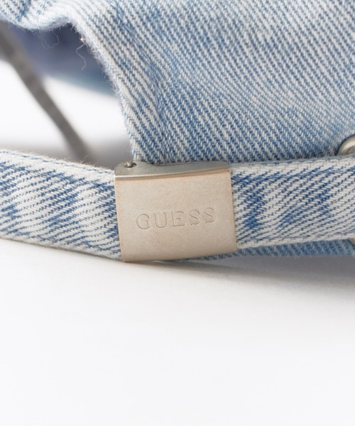 Guess（ゲス）の「GUESS/ WASHED CAP / MQ1A1051,MQ1A1051MBL 夏服（キャップ・メンズ・ライトブルー・ONE SIZE）」の8枚目の写真