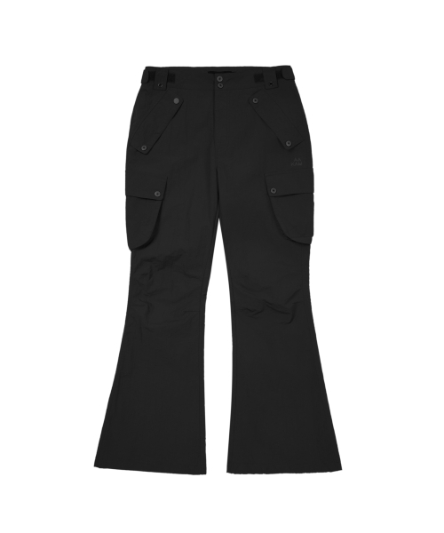 AAKAM(アーカム)の「Flare Ripstop Cargo Pants (Black)(その他パンツ・レディース・その他・1/2)」の2枚目の写真