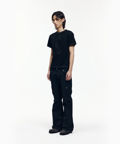 AAKAM(アーカム)の「Flare Ripstop Cargo Pants (Black)(その他パンツ・レディース・その他・1/2)」の15枚目の写真