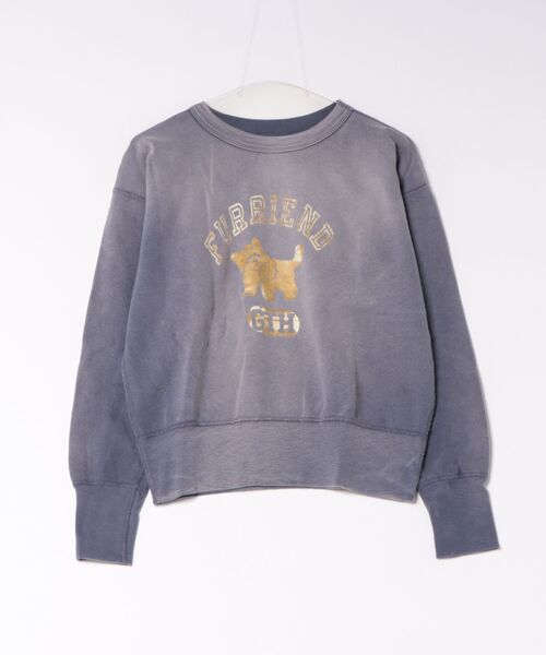 GO TO HOLLYWOOD(ゴートゥーハリウッド)の「Vintage Pile Furriend Sweatshirt(LADIES)(スウェット・レディース・オレンジ/グレー/ライトパープル・M/L)」の2枚目の写真