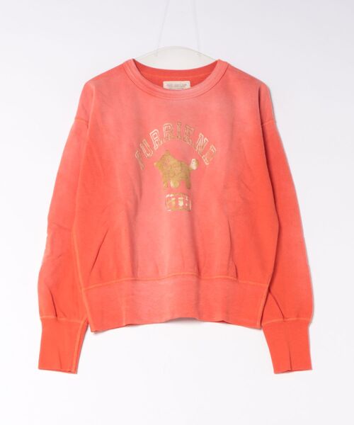 GO TO HOLLYWOOD(ゴートゥーハリウッド)の「Vintage Pile Furriend Sweatshirt(LADIES)(スウェット・レディース・オレンジ/グレー/ライトパープル・M/L)」の3枚目の写真