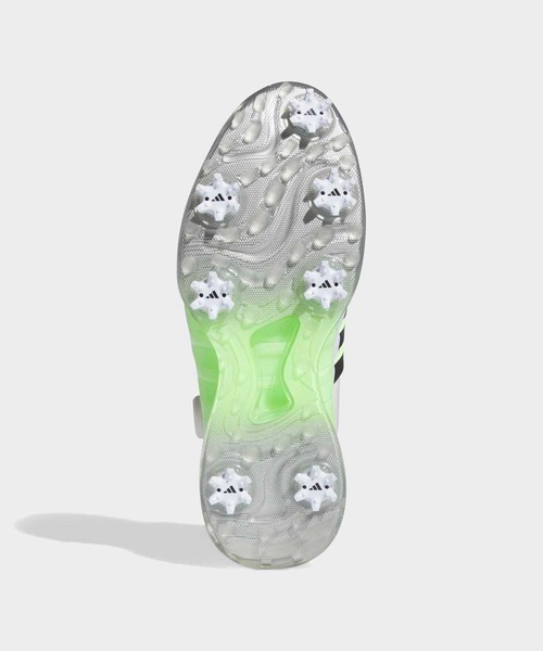 adidas（アディダス）の「ツアー360 24 ボア【adidas Golf/アディダスゴルフ】（スニーカー・メンズ・ホワイト×イエロー・28.0cm/27.5cm/27.0cm/26.5cm/26.0cm/25.5cm/25.0cm/24.5cm）」の3枚目の写真