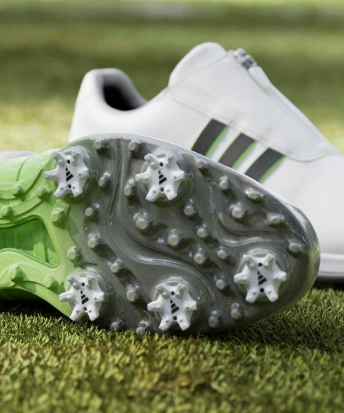 adidas（アディダス）の「ツアー360 24 ボア【adidas Golf/アディダスゴルフ】（スニーカー・メンズ・ホワイト×イエロー・28.0cm/27.5cm/27.0cm/26.5cm/26.0cm/25.5cm/25.0cm/24.5cm）」の15枚目の写真