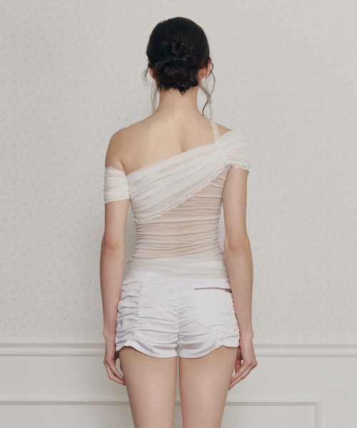 PAIN OR PLEASURE（ペインオアプレジャー）の「MARIA TOP light grey（Tシャツ/カットソー・レディース・その他・SMALL/MEDIUM）」の3枚目の写真