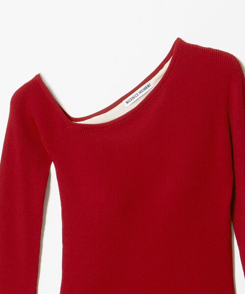 Steven Alan(スティーブンアラン)の「<NICENICE MOMENT>ASYM SLV SHELL/トップス(その他トップス・レディース・レッド/ブラック・1)」の9枚目の写真