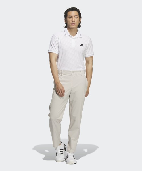 adidas(アディダス)の「ジャカード 半袖ポロ【adidas Golf/アディダスゴルフ】(ポロシャツ・メンズ・ホワイト・XX-LARGE/3XL/LARGE/MEDIUM/SMALL/X-LARGE)」の5枚目の写真