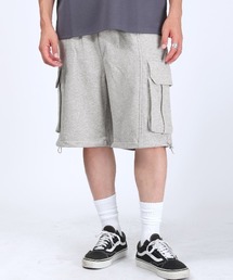 スウェット」に該当するメンズのパンツ（グレー/灰色系・ハーフ・ひざ