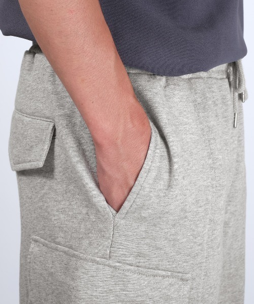LUXSTYLE(ラグスタイル)の「スウェットカーゴハーフパンツ(カーゴパンツ・メンズ・ネイビー/ブラック・M/L)」の13枚目の写真
