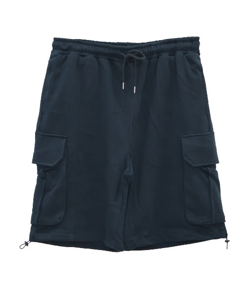 LUXSTYLE(ラグスタイル)の「スウェットカーゴハーフパンツ(カーゴパンツ・メンズ・ネイビー/ブラック・M/L)」の21枚目の写真