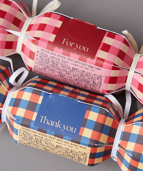 BIRTHDAY BAR(バースデイバー)の「WOVEN DAYS WOVEN TREAT Bath Salt キャンディーバスソルト(入浴剤・バスケア・レディース・ネイビー/レッド・0)」の11枚目の写真