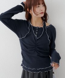 シアーレイヤードメローTOPS