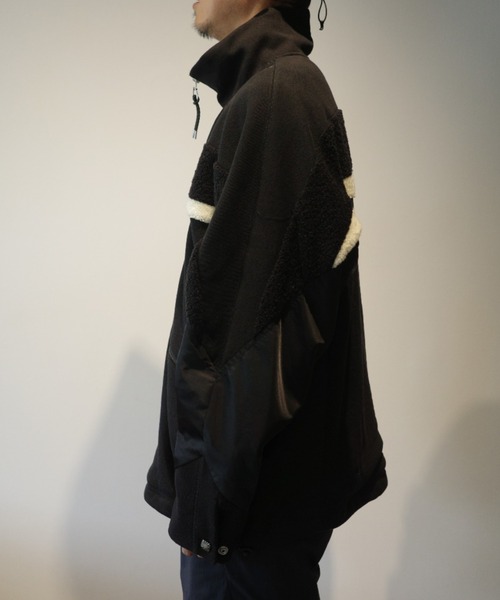 TOGA VIRILIS(トーガ ビリリース)の「TOGA VIRILIS French terry blouson(その他アウター・メンズ・ブラック・46)」の4枚目の写真