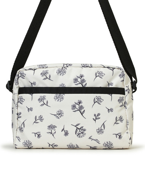 LeSportsac(レスポートサック)の「DANIELLA CROSSBODY インクスケッチドフローラルアイボリー(ショルダーバッグ・レディース・ホワイト・FREE)」の6枚目の写真