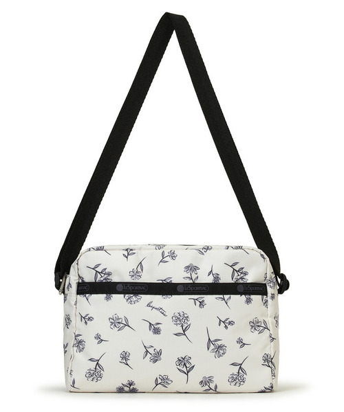 LeSportsac(レスポートサック)の「DANIELLA CROSSBODY インクスケッチドフローラルアイボリー(ショルダーバッグ・レディース・ホワイト・FREE)」の7枚目の写真