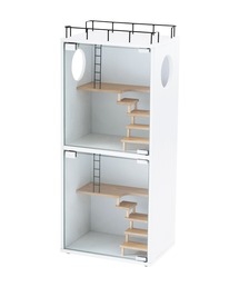 AZUMAYA（アズマヤ）の「アパート型コレクションシェルフ（家具）」