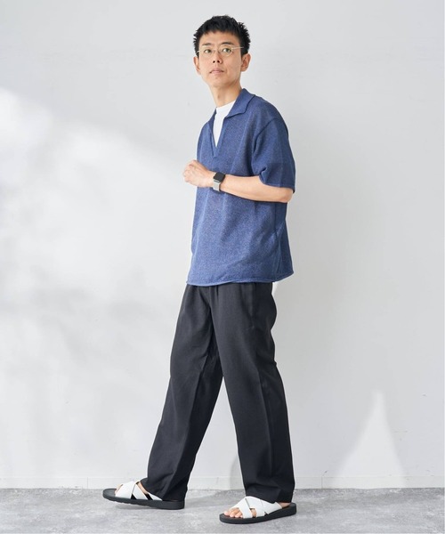 B.C STOCK(ベーセーストック)の「リネンライクブッチャー EASY パンツ(その他パンツ・メンズ・ブラック/ベージュ/ライトグリーン/ネイビー・MEDIUM/LARGE)」の6枚目の写真