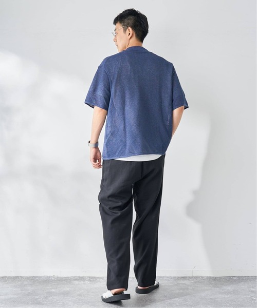 B.C STOCK(ベーセーストック)の「リネンライクブッチャー EASY パンツ(その他パンツ・メンズ・ブラック/ベージュ/ライトグリーン/ネイビー・MEDIUM/LARGE)」の7枚目の写真