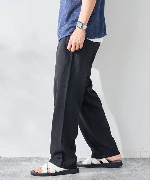 B.C STOCK(ベーセーストック)の「リネンライクブッチャー EASY パンツ(その他パンツ・メンズ・ブラック/ベージュ/ライトグリーン/ネイビー・MEDIUM/LARGE)」の9枚目の写真