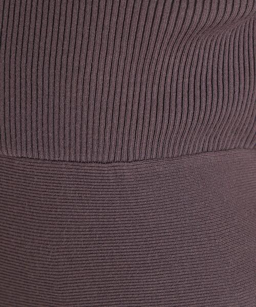 NATURAL BEAUTY BASIC(ナチュラルビューティーベーシック)の「オフショルニットワンピース(ワンピース・レディース・ブラウン/ブルー・MEDIUM/SMALL)」の15枚目の写真