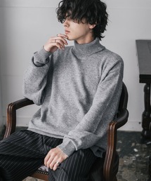 Rocky Monroe（ロッキーモンロー）の「新色追加 オーバーサイズウール混メランジタートルネックプルオーバーニットセーター（ニット/セーター）」