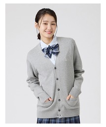 EASTBOY | カーディガン バニラ女神 綿×裏暖プレーティング 7G 女子 制服 学生服 中学 高校 スクール(カーディガン/ボレロ)