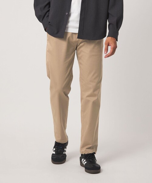 A DAY IN THE LIFE UNITED ARROWS(アデイインザライフユナイテッドアローズ)の「ハイストレッチ ツイル ノープリーツ スリム チノパンツ-ストレッチ-<A DAY IN THE LIFE>(スラックス・メンズ・ダークグレー/ネイビー/ベージュ・XL/S/M/L)」の1枚目の写真