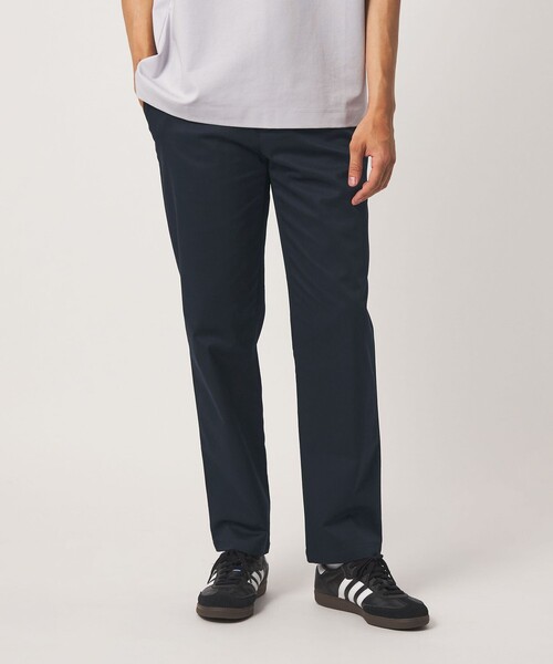 A DAY IN THE LIFE UNITED ARROWS(アデイインザライフユナイテッドアローズ)の「ハイストレッチ ツイル ノープリーツ スリム チノパンツ-ストレッチ-<A DAY IN THE LIFE>(スラックス・メンズ・ダークグレー/ネイビー/ベージュ・XL/S/M/L)」の3枚目の写真