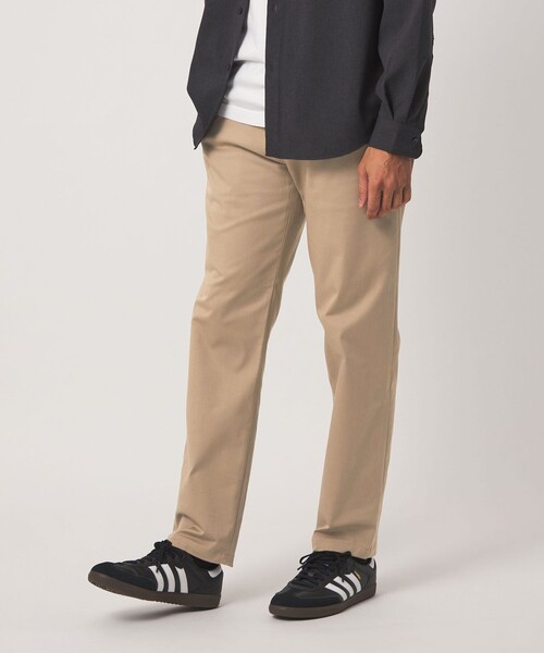 A DAY IN THE LIFE UNITED ARROWS(アデイインザライフユナイテッドアローズ)の「ハイストレッチ ツイル ノープリーツ スリム チノパンツ-ストレッチ-<A DAY IN THE LIFE>(スラックス・メンズ・ダークグレー/ネイビー/ベージュ・XL/S/M/L)」の4枚目の写真