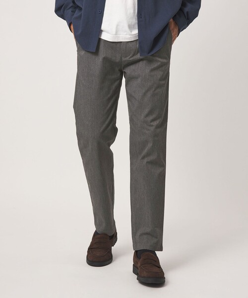 A DAY IN THE LIFE UNITED ARROWS(アデイインザライフユナイテッドアローズ)の「ハイストレッチ ツイル ノープリーツ スリム チノパンツ-ストレッチ-<A DAY IN THE LIFE>(スラックス・メンズ・ダークグレー/ネイビー/ベージュ・XL/S/M/L)」の5枚目の写真