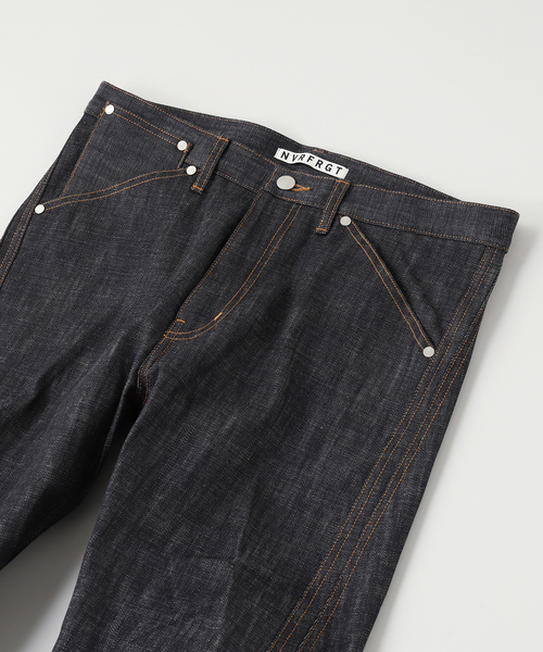 NVRFRGT(ネヴァーフォーゲット)の「NVRFRGT / ネヴァーフォーゲット 3D TWISTED JEANS INDIGO(デニムパンツ・メンズ・ネイビー・1/2/3)」の3枚目の写真