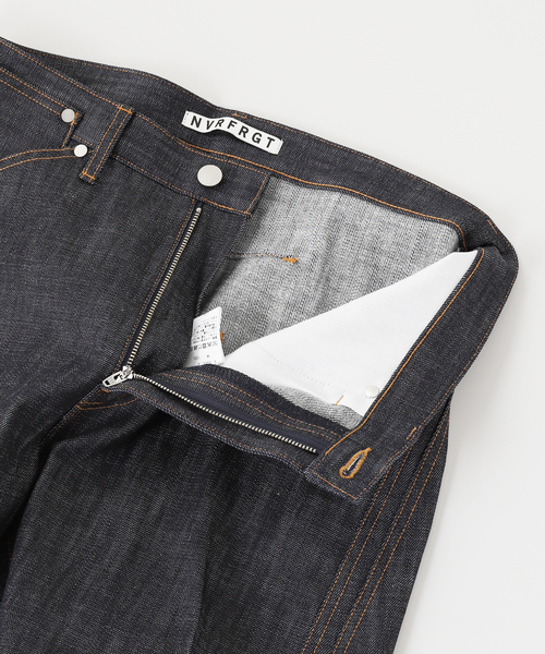 NVRFRGT(ネヴァーフォーゲット)の「NVRFRGT / ネヴァーフォーゲット 3D TWISTED JEANS INDIGO(デニムパンツ・メンズ・ネイビー・1/2/3)」の5枚目の写真