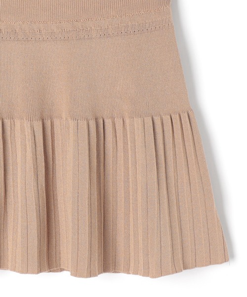 M DOLLY(エムドリー)の「Cross pleats Linnea set up / クロスプリーツリンネアセットアップ(セットアップ・レディース・アイボリー/ブラウン・FREE)」の19枚目の写真