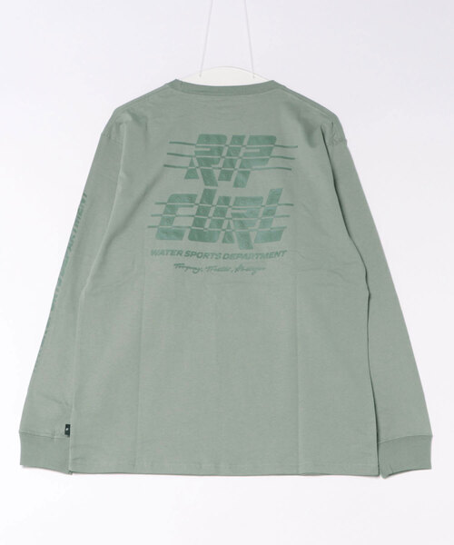 rip curl(リップカール)の「RIP CURL/リップカール バックプリント ロンT RCM6F-2201(Tシャツ/カットソー・メンズ・セージグリーン/スミクロ/ホワイト・XL/L/M)」の4枚目の写真