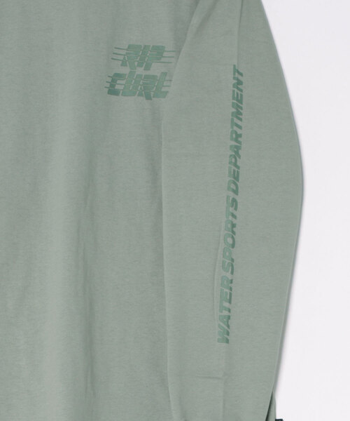 rip curl(リップカール)の「RIP CURL/リップカール バックプリント ロンT RCM6F-2201(Tシャツ/カットソー・メンズ・セージグリーン/スミクロ/ホワイト・XL/L/M)」の5枚目の写真