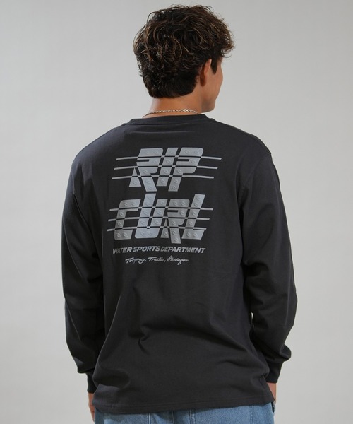 rip curl(リップカール)の「RIP CURL/リップカール バックプリント ロンT RCM6F-2201(Tシャツ/カットソー・メンズ・セージグリーン/スミクロ/ホワイト・XL/L/M)」の3枚目の写真