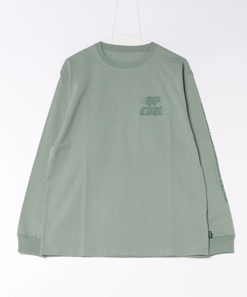 rip curl(リップカール)の「RIP CURL/リップカール バックプリント ロンT RCM6F-2201(Tシャツ/カットソー・メンズ・セージグリーン/スミクロ/ホワイト・XL/L/M)」の6枚目の写真