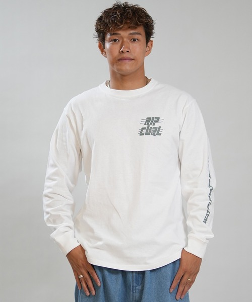 rip curl(リップカール)の「RIP CURL/リップカール バックプリント ロンT RCM6F-2201(Tシャツ/カットソー・メンズ・セージグリーン/スミクロ/ホワイト・XL/L/M)」の13枚目の写真