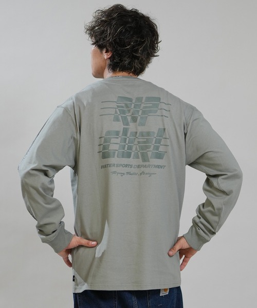 rip curl(リップカール)の「RIP CURL/リップカール バックプリント ロンT RCM6F-2201(Tシャツ/カットソー・メンズ・セージグリーン/スミクロ/ホワイト・XL/L/M)」の8枚目の写真