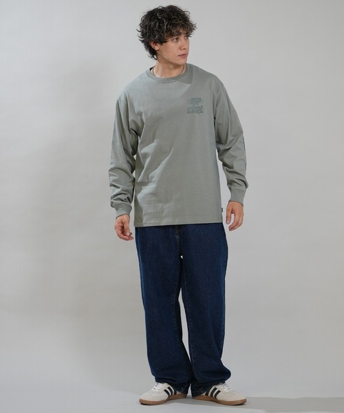 rip curl(リップカール)の「RIP CURL/リップカール バックプリント ロンT RCM6F-2201(Tシャツ/カットソー・メンズ・セージグリーン/スミクロ/ホワイト・XL/L/M)」の9枚目の写真