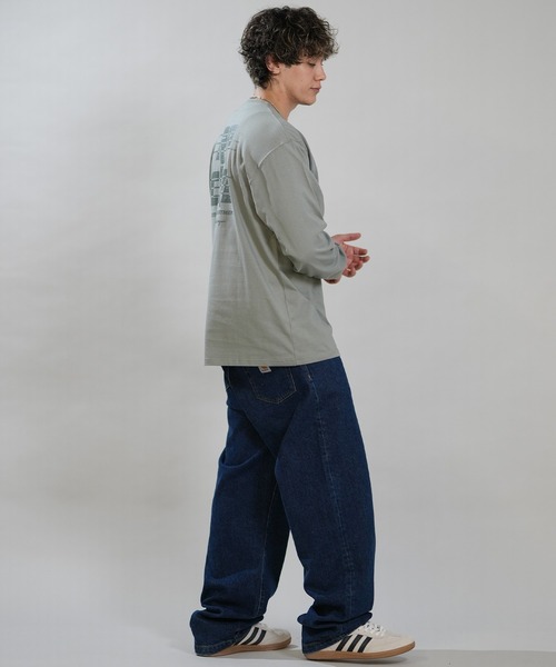 rip curl(リップカール)の「RIP CURL/リップカール バックプリント ロンT RCM6F-2201(Tシャツ/カットソー・メンズ・セージグリーン/スミクロ/ホワイト・XL/L/M)」の12枚目の写真