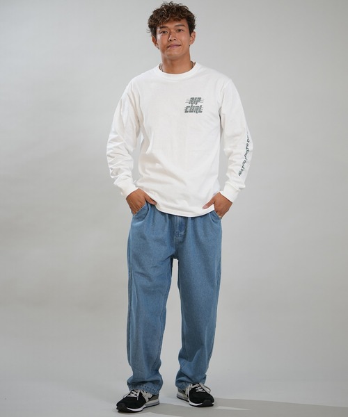 rip curl(リップカール)の「RIP CURL/リップカール バックプリント ロンT RCM6F-2201(Tシャツ/カットソー・メンズ・セージグリーン/スミクロ/ホワイト・XL/L/M)」の15枚目の写真