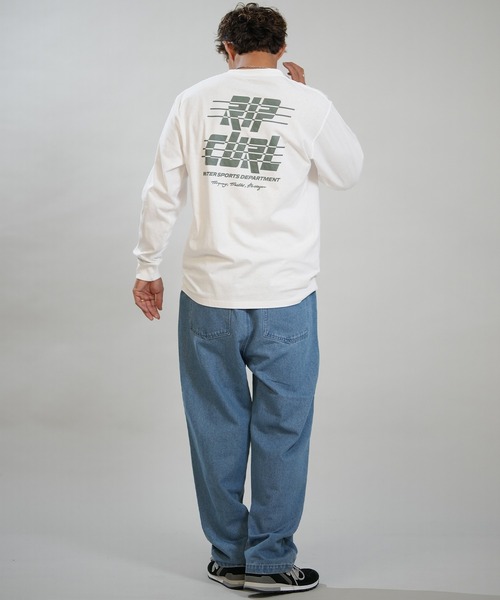 rip curl(リップカール)の「RIP CURL/リップカール バックプリント ロンT RCM6F-2201(Tシャツ/カットソー・メンズ・セージグリーン/スミクロ/ホワイト・XL/L/M)」の16枚目の写真