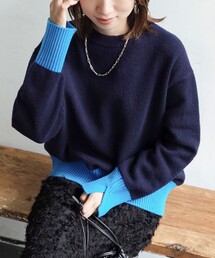 【WEB&店舗限定カラーあり】MUSICクルーネックプルオーバー