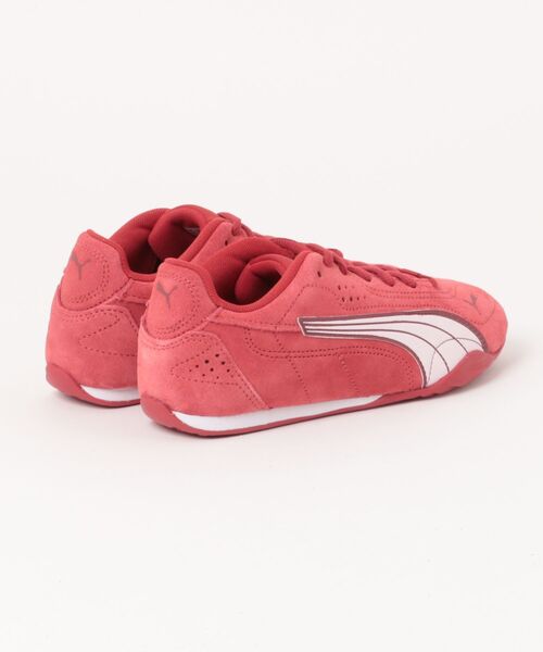 PUMA(プーマ)の「PUMA プーマ CATCH SD【軽量】レディーススニーカー 薄底 ロープロファイル(キャッチスエード)(スニーカー・レディース・ベージュ/レッド系その他・25.0cm/24.5cm/24.0cm/23.0cm/23.5cm/22.5cm)」の4枚目の写真