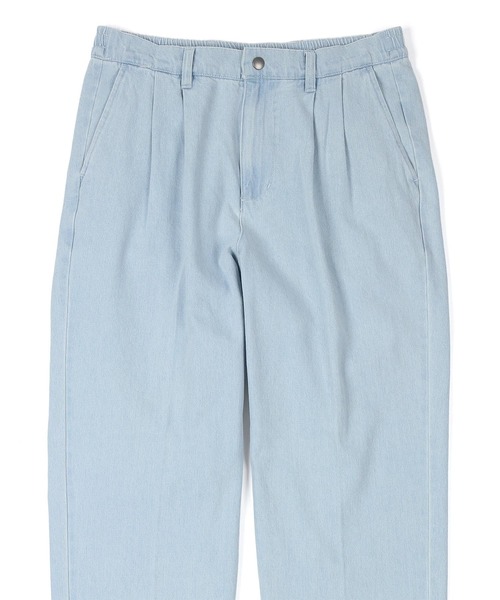 LANVIN en Bleu(ランバンオンブルー)の「2タック センタークリース デニム スラックス(スラックス・メンズ・インディゴブルー/ライトインディゴブルー・46/48/50/52)」の10枚目の写真